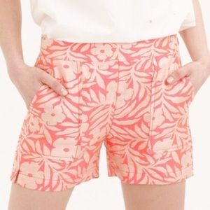 JCrew Pink Floral Shorts